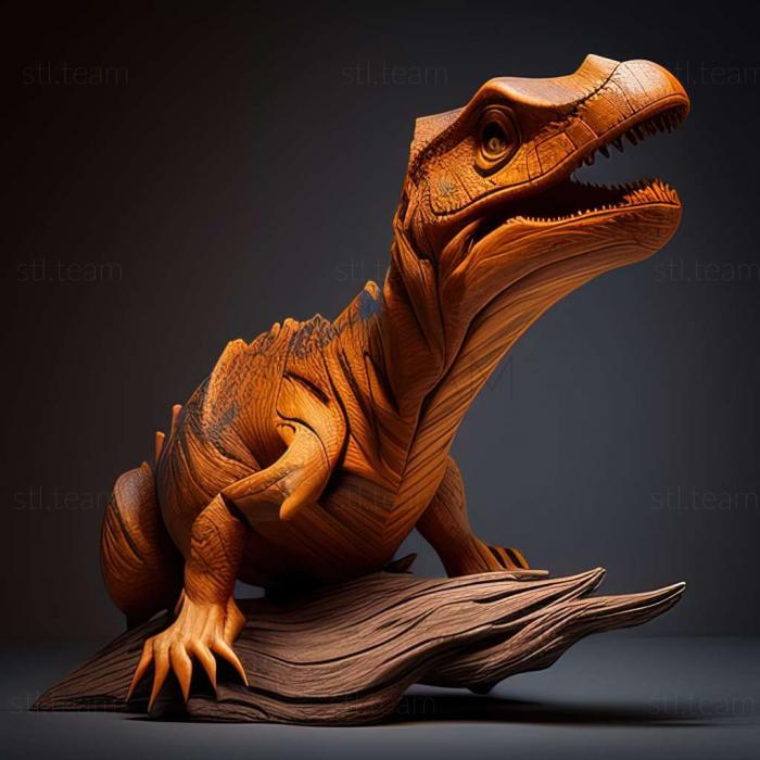 3D model Monolophosaurus (STL)